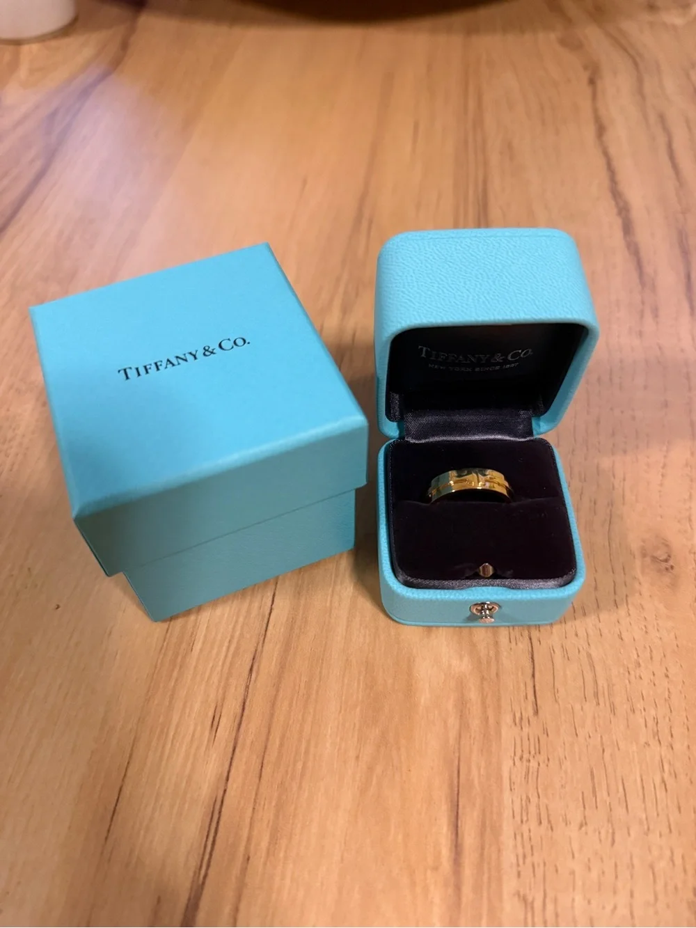 Tiffany Co wide band - Picture 3 of 5